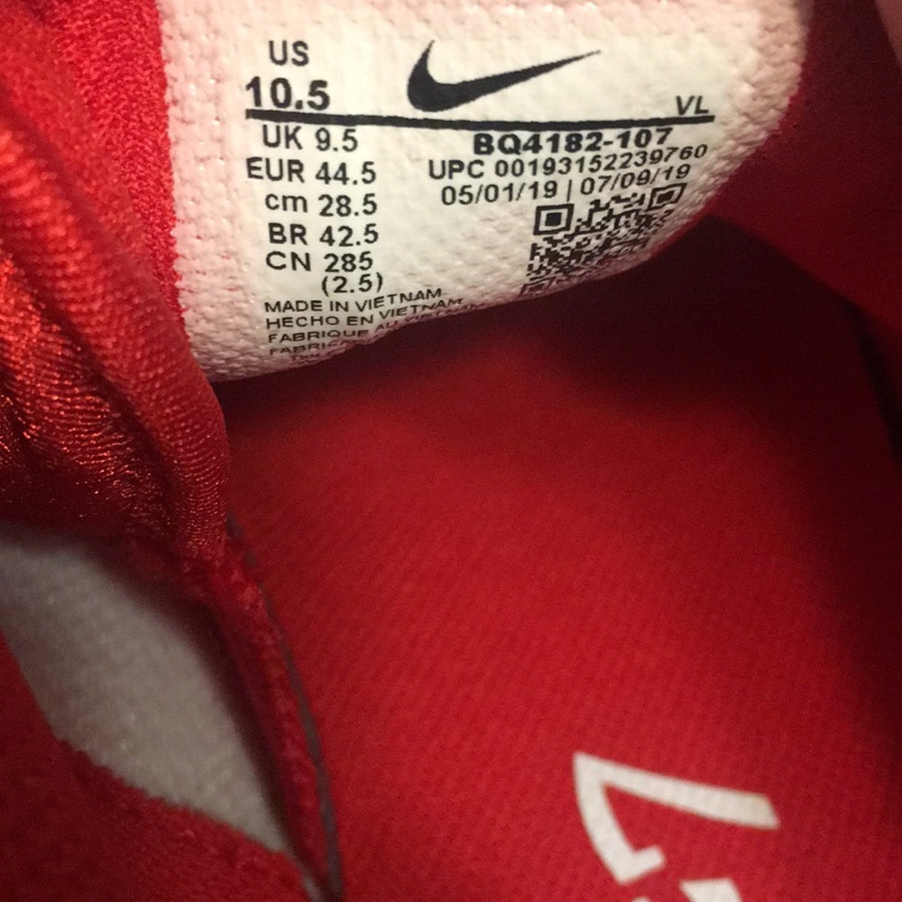 Nike Huarache 7 Lacrosse Cleats 10.5 - Picture 8 of 10